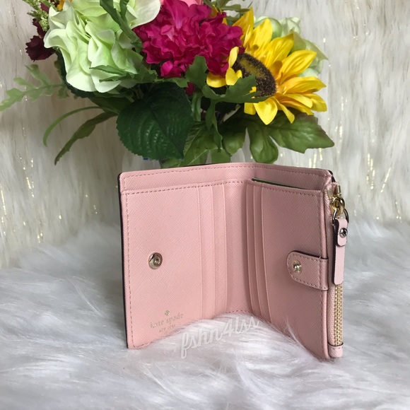 🔥SALE🔥Kate Spade SM Zip Bifold Flamingo Wallet - Picture 8 of 8